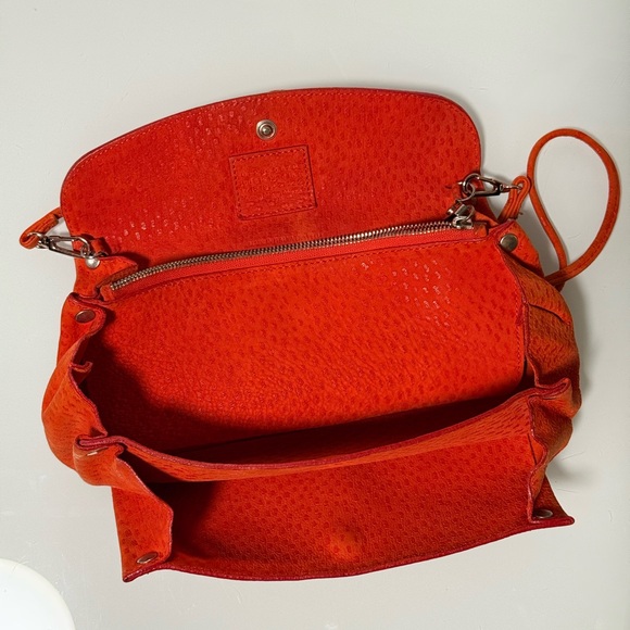 Maison Martin Margiela Vibrant Orange Coral Crossbody Bag - Picture 13 of 17